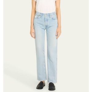 Re/Done 90s High-Rise Loose Straight Light Blue Jeans Women’s size 26